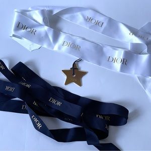 Dior Holiday Ribbons & Gold Star